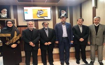مراسم تودیع و معارفه مدیرعامل مؤسسه آموزشی علوم و فنون کیش