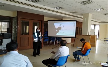 برگزاری دوره آموزشی پیشگیری از ویروس کرونا به همت موسسه علوم و فنون کیش