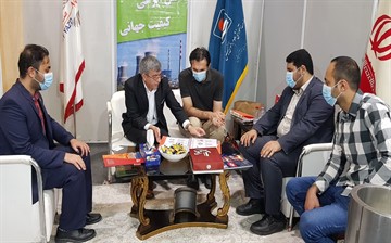 حضور شرکت صافات انرژی یزد مستقر در مرکز نوآوری کیش در نمایشگاه فولاد